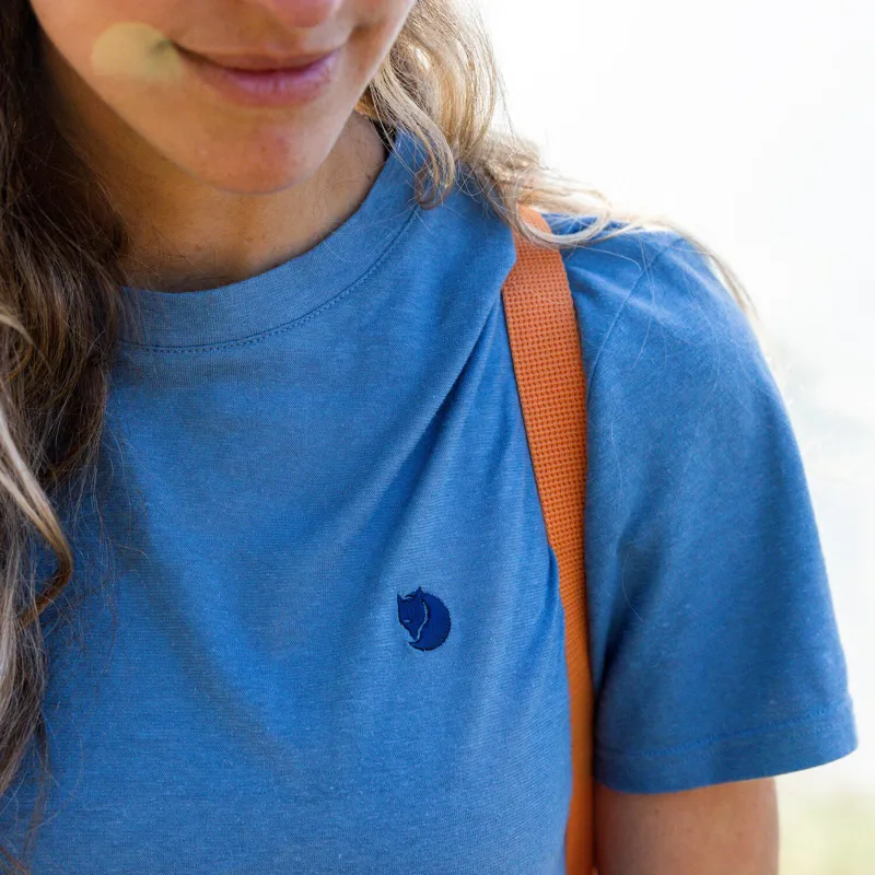 Fjallraven Hemp Blend T-Shirt Womens in Green-7